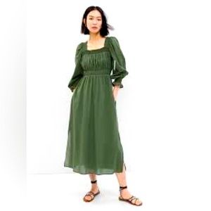 GAP Cottagecore Smocked Dress
